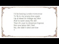 Doc Watson - Leaving London Lyrics