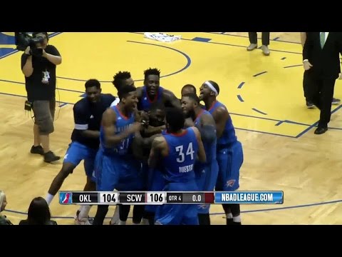 Dwight Buycks Sinks Buzzer-Beater to Give OKC Win!