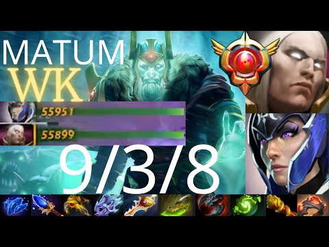 MATUMBAMAN Wraith King vs Invoker, Underlorad, Luna - Liquid vs OG g2 DPC EU dota2
