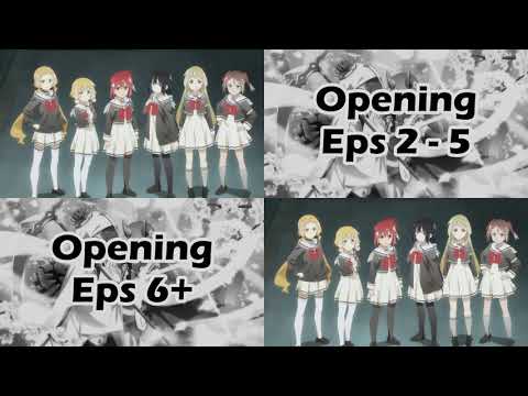 Yuuki Yuuna wa Yuusha de Aru: Dai Mankai no Shou OP Comparison