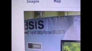 ISIS 42" LED 3D TV. WTF