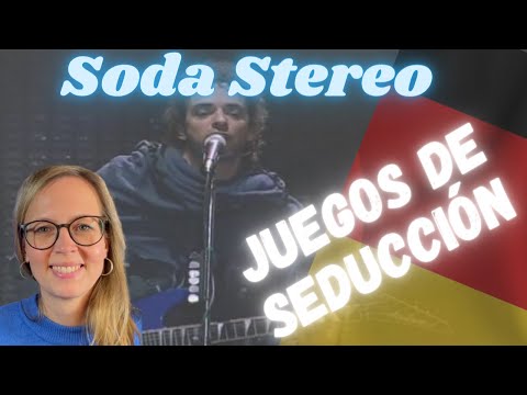 🇩🇪  Alemana reacciona primera vez a SODA STEREO - Juegos de Seducción 🇦🇷