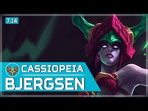 518. Bjergsen - Cassiopeia vs Taliyah - Mid - July 17th, 2017 - Patch 7.14 Season 7