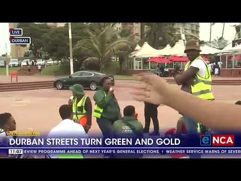 KZN Carnival Durban goes green and gold