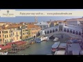 Venice Italy Live Webcam - Rialto Bridge in Live Streaming from Palazzo Bembo Venezia - Live Full HD