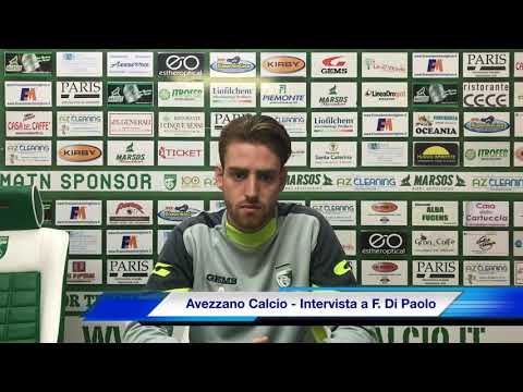 Avezzano Calcio - Intervista a Federico Di Paolo