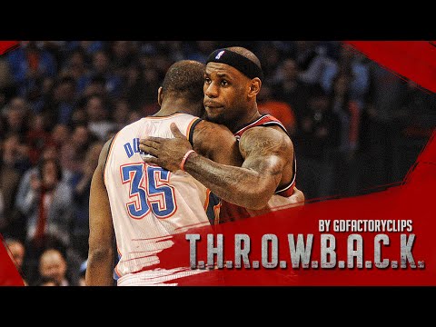 Lebron James vs Kevin Durant Full Duel Highlights 2013.02.14 Heat at Thunder - SICK!