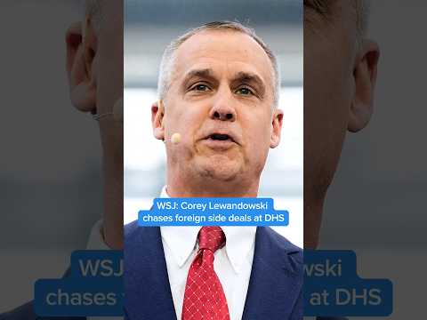 WSJ: Cory Lewandowski chases foreign side deals at DHS