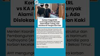 RSUD Bekasi Ungkap Korban KRL vs Argo Bromo Banyak yang Alami Patah Tulang & Dislokasi