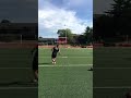 Levi Rohr 45 yard field goal at Simpson College Kicking Camp with crosswind