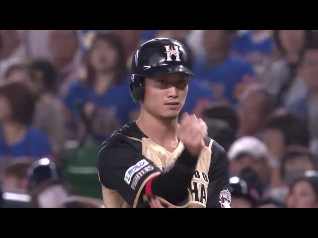 【2回表】初球から狙い打ち!! ファイターズ・西川の2点タイムリーで逆転!! 2016/9/22 H-F