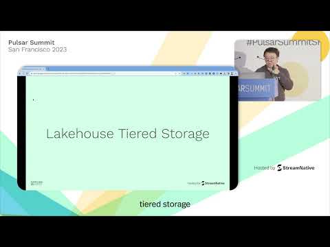 Streaming Data into Your Lakehouse: Pulsar’s Lakehouse Tiered Storage - Pulsar Summit NA 2023