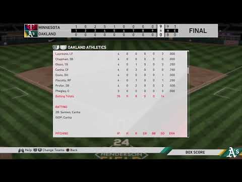 Čtvrtfinále - zápas č. 2 / Oakland - Minnesota
