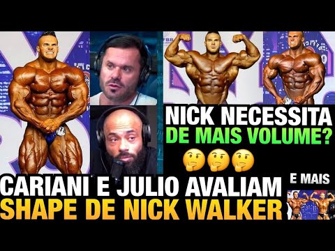CARIANI SE ASSUSTA COM NICK WALKER - BALESTRIN E ITINHO TAMBÉM AVALIAM + CLASSIC PHYSIQUE NO NY PRO