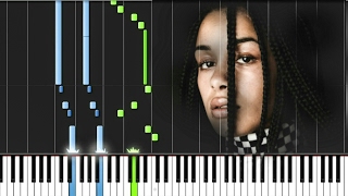 Jorja Smith - A Prince [#reggiewatkins synthesia piano tutorial]
