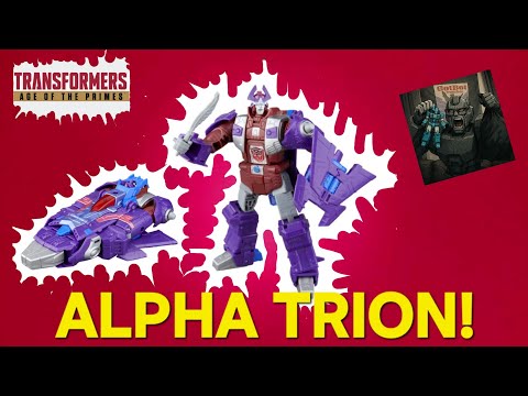 Transformers Age of the Primes Alpha Trion - GotBot true Review NUMBER 1316