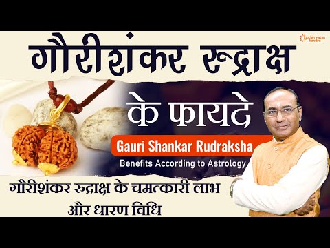 गौरी शंकर रुद्राक्ष के फायदे और विधि | Benefits of Gauri Shankar Rudraksha | Astrology
