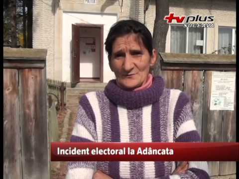 Electoral incident in Adâncata