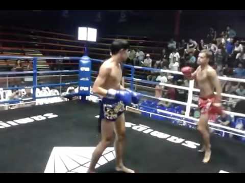 Simon Forrest - Muay Thai fight, Chang Mai
