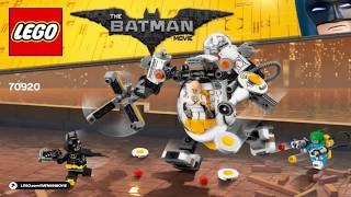 LEGO Batman Movie Бой с роботом Яйцеголового (70920) - відео 2