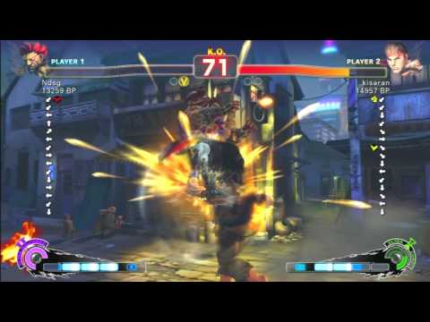 SSF4 Rank Match  Ndsg (GO)  vs  kisaran (RY)
