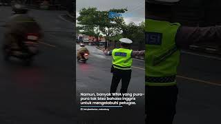Viral Aksi Bule di Bali, Pura-pura Tak Bisa Bicara Bahasa Inggris Agar Tidak Ditilang Satlantas