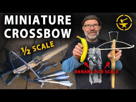 Half Scale Crossbow - Fully working!