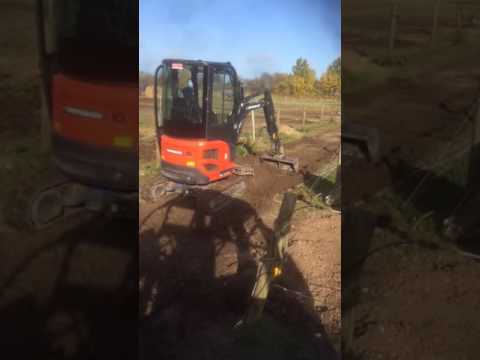 udgravening til gangsti