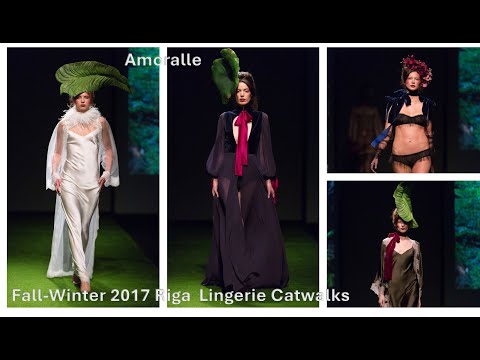 Fall-Winter 2017 Riga - Lingerie Catwalks - Amoralle @Black Diamond Fashion Design
