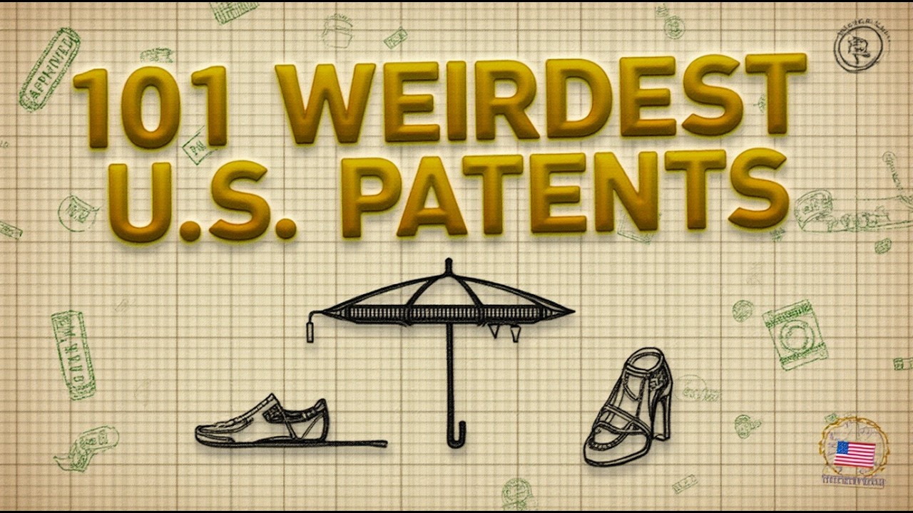 101 Most Ridiculous US Patents | Weird Facts