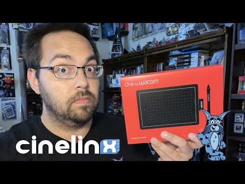 Grafinė planšetė Wacom One S CTL-472 su pieštuku video