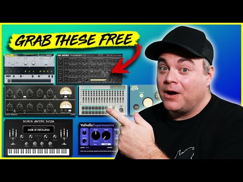 7 Free VSTs 👉 4 Instruments & 3 Effects
