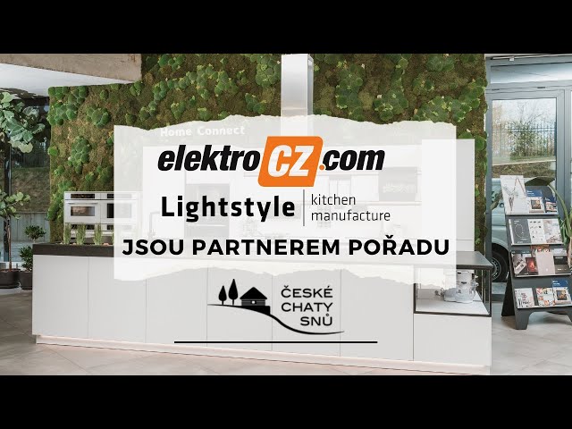 ElectroCZ.com a Lightstyle jsou partnerem pořadu České chaty snů
