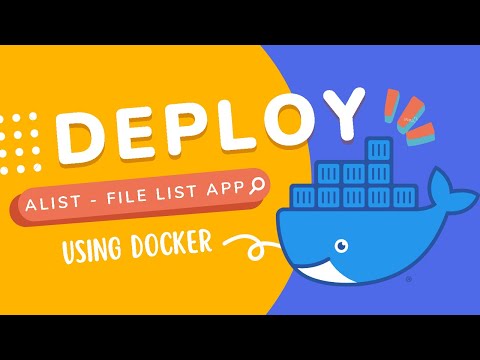 [5 Mins Docker Series] Using Docker Run to Deploy AList - A File Index App for Local/Cloud Storages
