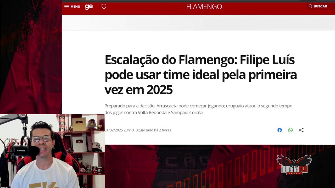 IMPRENSA EUFÓRICA COM A FINAL DA SUPERCOPA DO BRASIL! FLAMENGO x BOTAFOGO.
