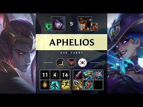 Aphelios ADC vs Cassiopeia - KR Grandmaster Patch 25.13