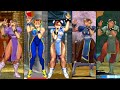 Evolution Of Chun Li S Victory Poses
