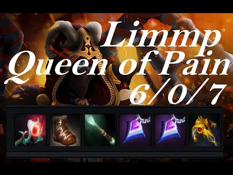Dota2 Queen of Pain mid by Limmp - Alliance vs OG.S full Game3 - Pushka League