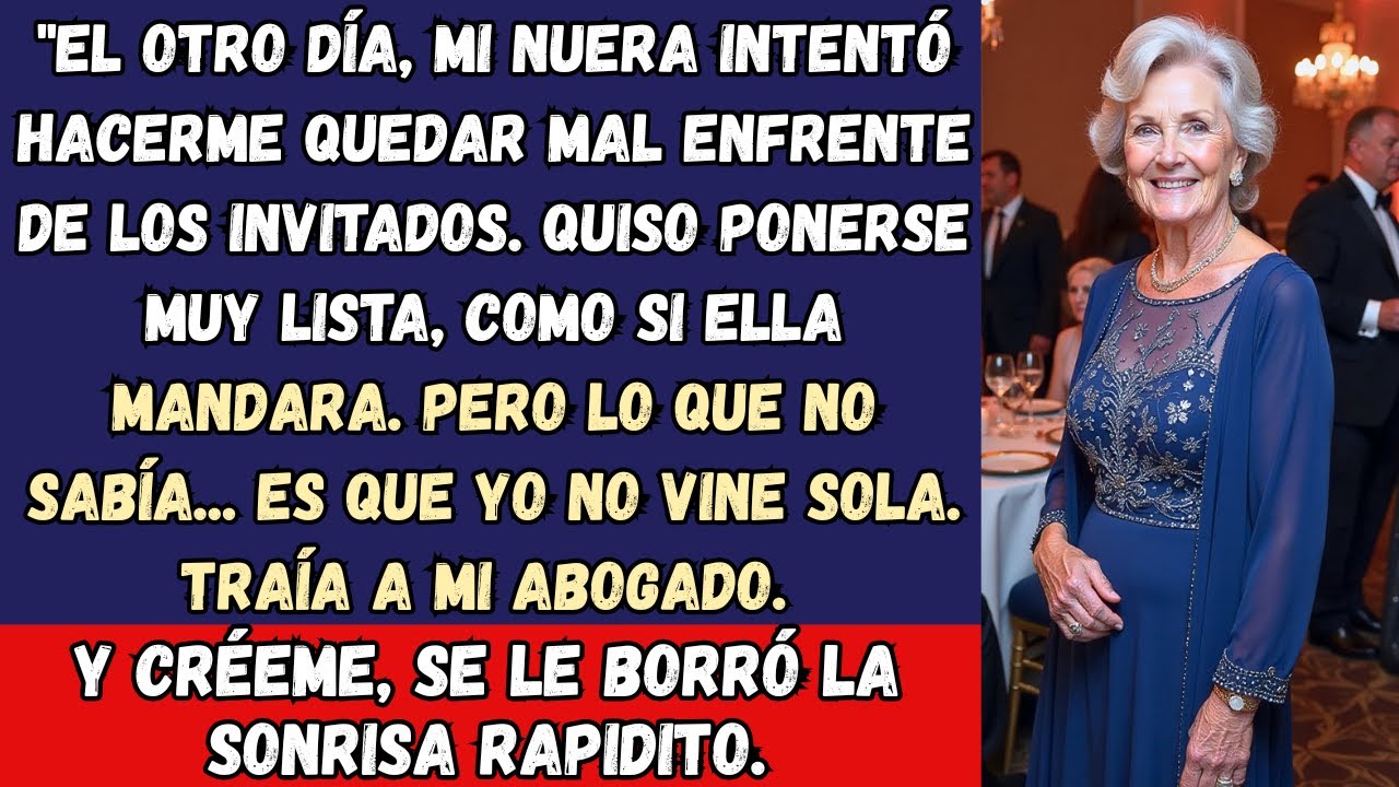 UNA HISTORIA REAL DE GEORGIA..Mi nuera quiso ‘ponerme en mi lugar’ frente a los invitados…"