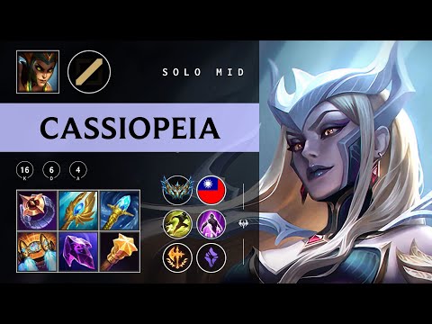 Cassiopeia Mid vs Gangplank - TW Challenger Patch 25.23