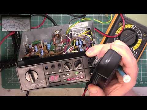 Amstrad CB901 CB27/81 UKFM CB radio - repair & service with VCO fault