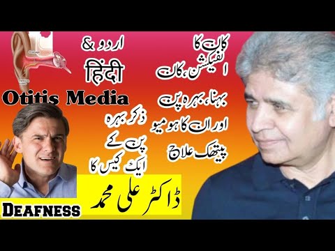 Otitis Media | Ear discharge | Deafness and it's Homeopathic Treatment | Hindi and Urdu  | Dr.Ali