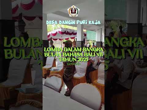 Pelaksanaan Lomba dalam rangka Bulan Bahasa Bali VII Tahun 2025