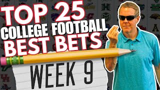 Download the video "🚨 Must-Bet Top 25 College Football Games! | College Football Week 9 Top 25 Betting Preview"