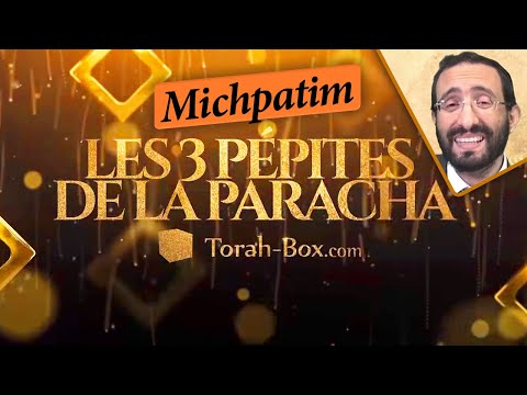 LES 3 PÉPITES DE LA PARACHA MICHPATIM 💎 À ÉCOUTER AVANT CHABBAT