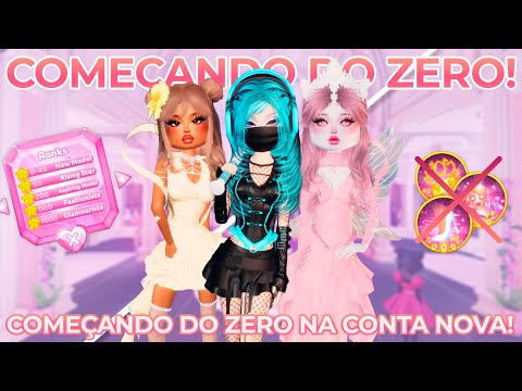 COMEÇANDO DO ZERO numa CONTA NOVA no DRESS TO IMPRESS! #2