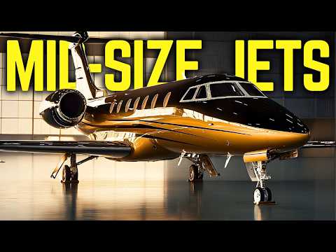 Top 7 Medium Size Private Jets   Price & Specs on YT