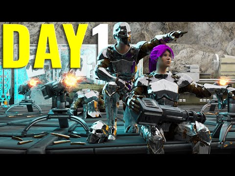 How a 45,000 Hour DUO Plays On WIPE DAY | INX DUOS - ARK PvP