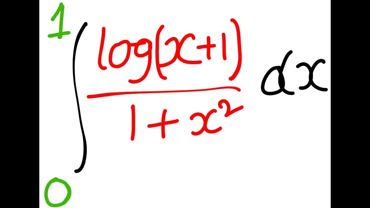 Watch video Calculus: Integration - Integral of log (x+1) / (1+x^2) Now Calculus: Integration - Integral of log (x+1) / (1+x^2)