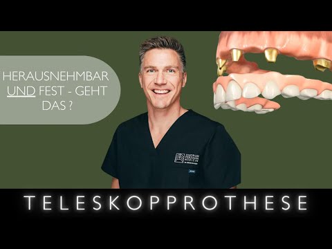 Fester Halt aber herausnehmbar? Die Teleskopprothese - gaumenfreier Zahnersatz ohne Implantate